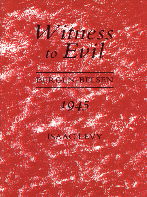 Cover of Witness to Evil
